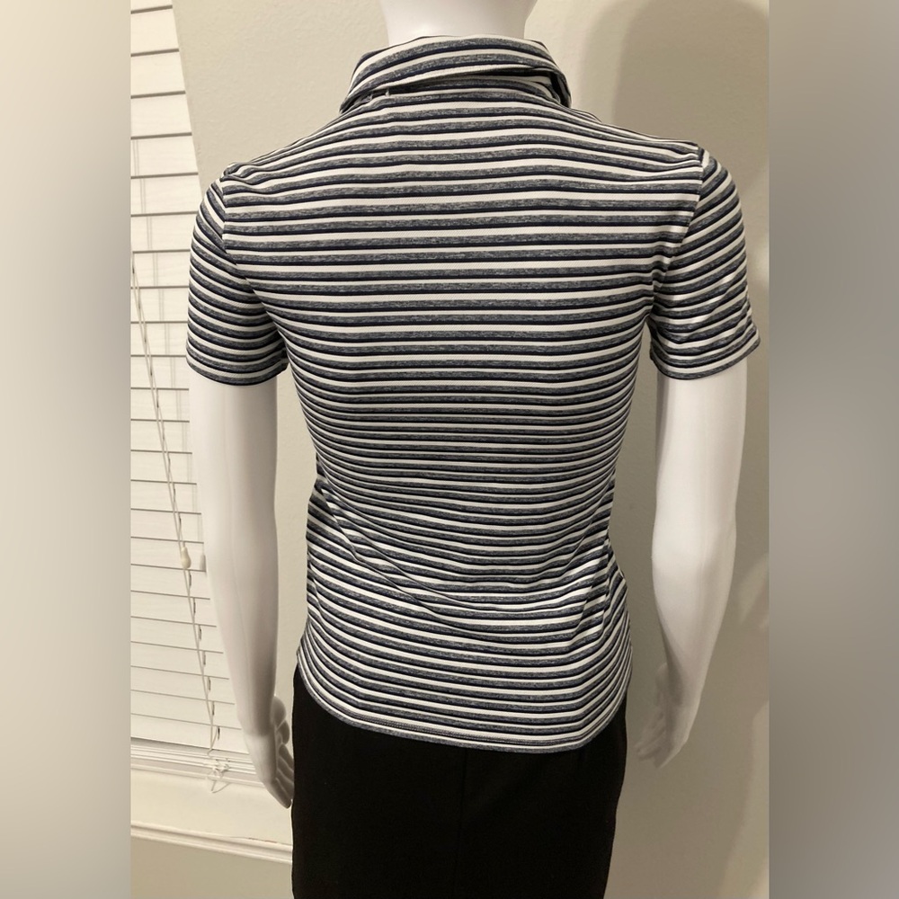 Puma Kids Classic Stripped Polo T-Shirt Sz L - Picture 4 of 6